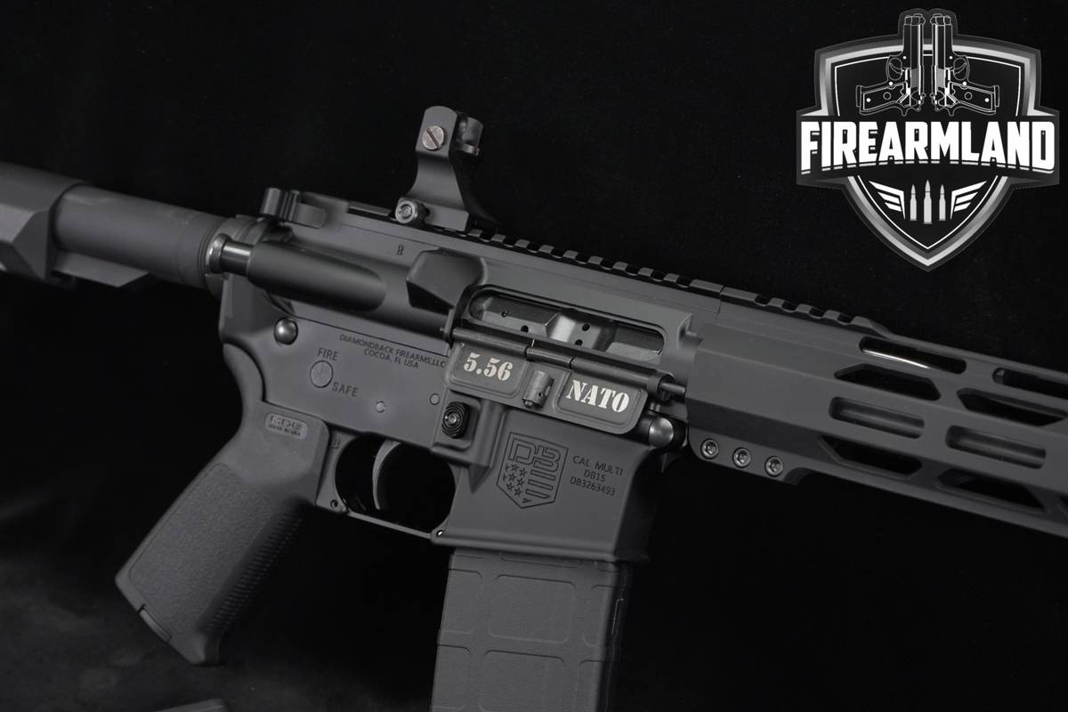 Diamondback DB15 5.56 NATO AR-15 AR15 16" DB MAGPUL +3 MAGS