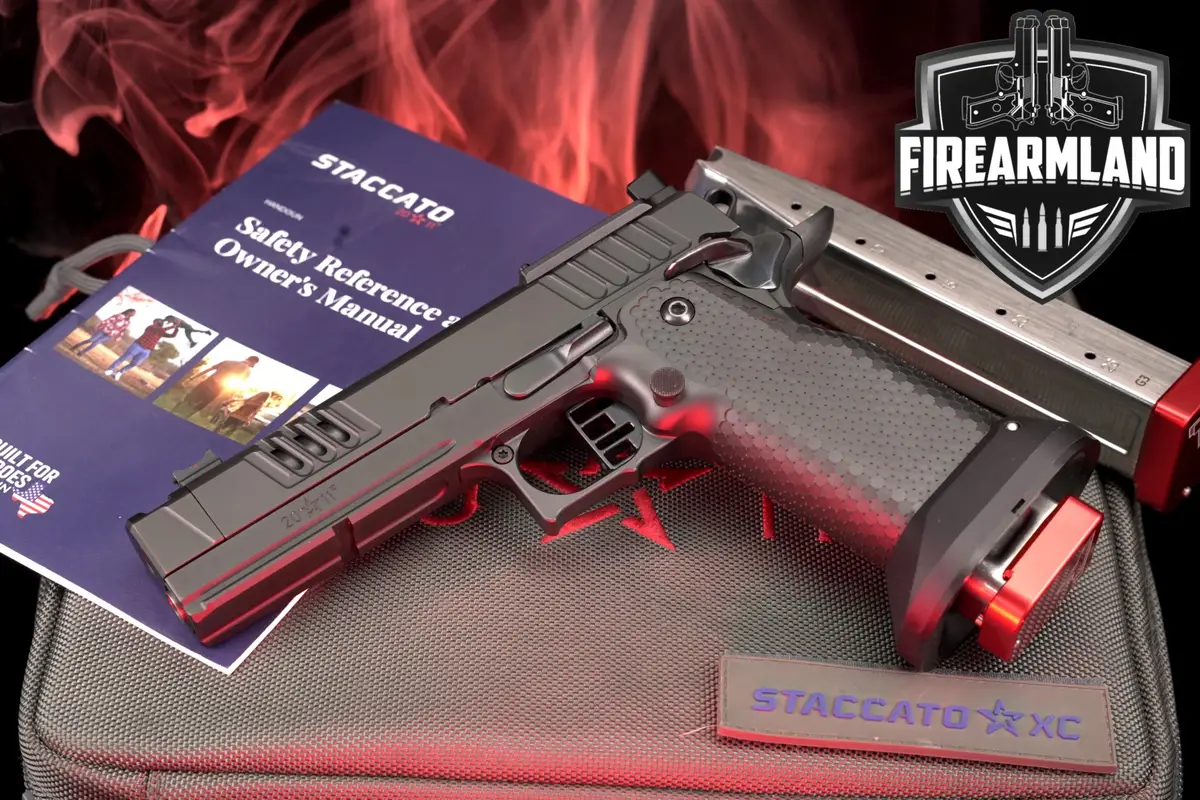 Staccato XC DPO 9mm 5" STI X-C 1911 2011 COMP +2 MAGS & ORIG CASE