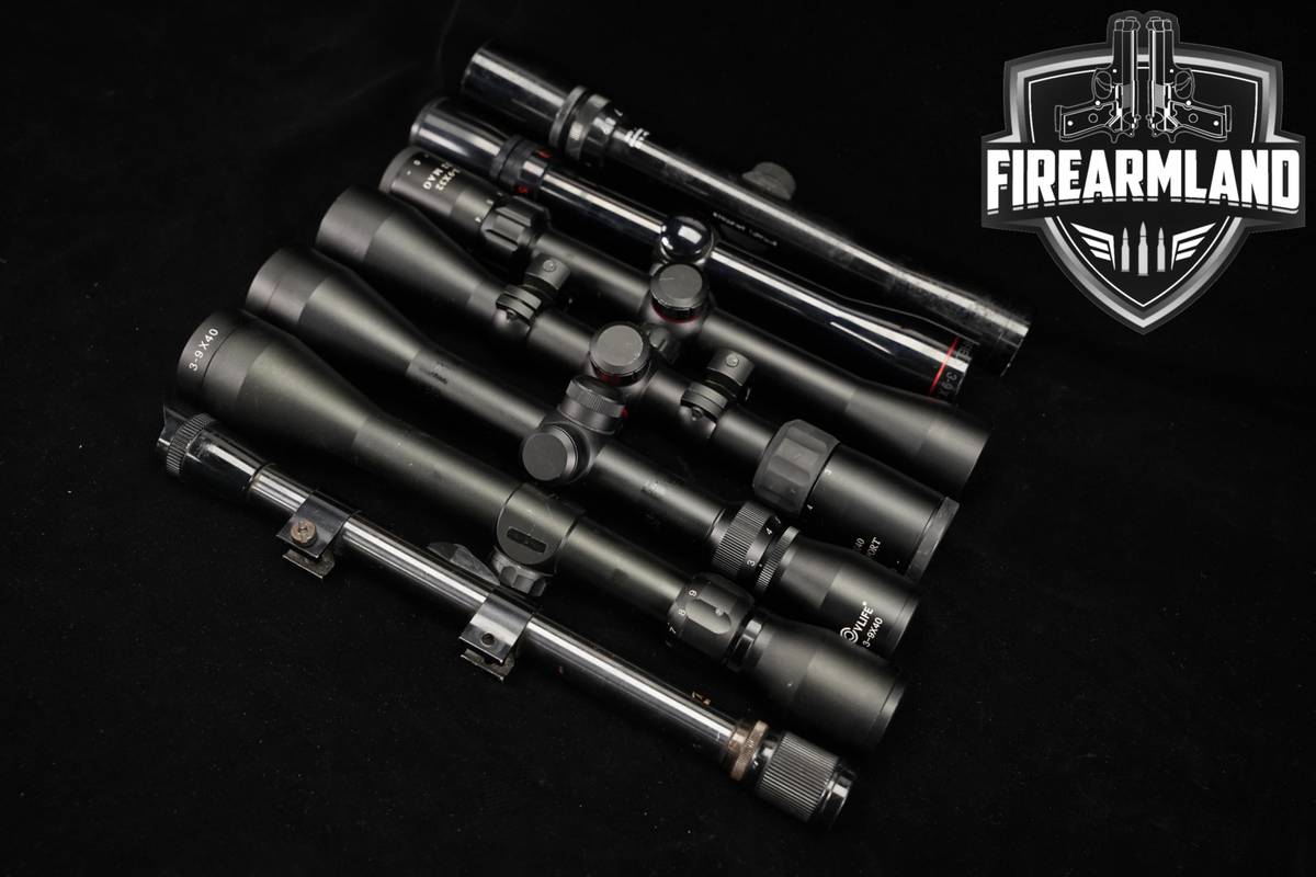 SEVEN SCOPE LOT 7 Pack Revelation Bushnell Simmons CVLife Riflescope Scopes
