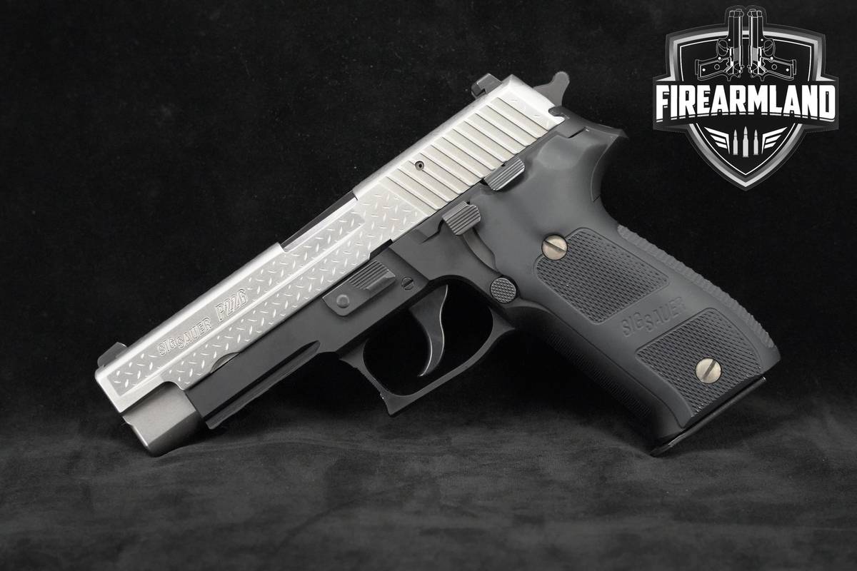 LIMITED EDITION Sig Sauer P226 Diamond Plate 9mm Stainless P226 P-226 DA/SA