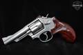 Smith & Wesson (S&W) Model 66-4 .357 Mag. Stainless Steel in Very Good Condition Image 2