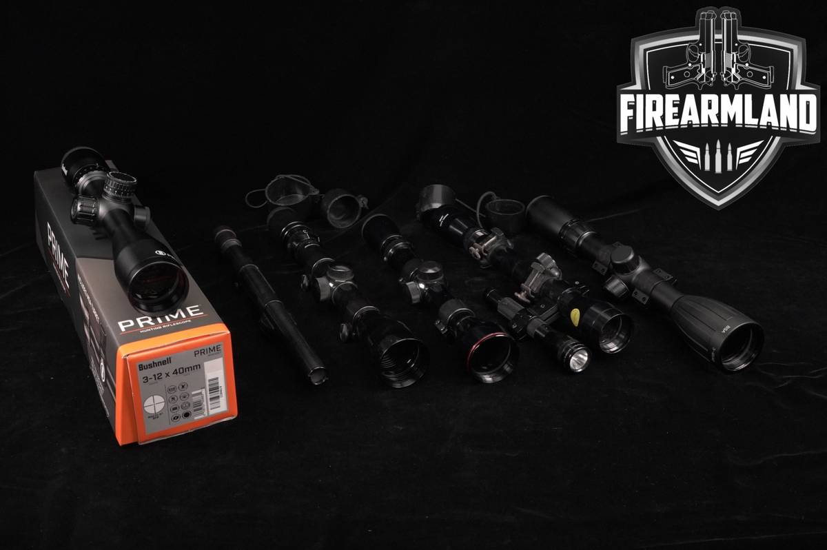 SIX SCOPE LOT 6 Pack Savage Weaver BSA Simmons Bushnell Riflescope Scopes