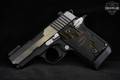Sig Sauer P938 Equinox, Custom Shop 9mm Luger Two-Tone Stainless & Black in Excellent Condition Image 4
