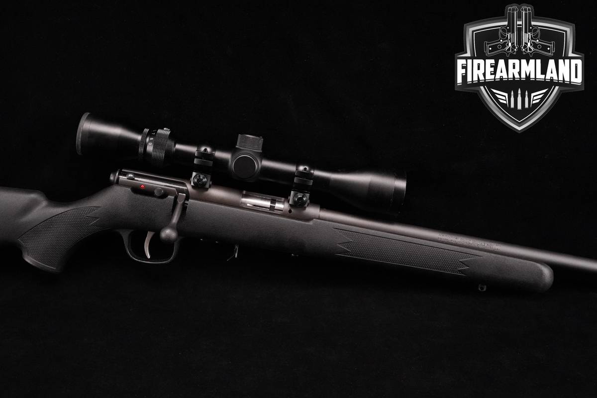 Savage Arms Model 93 22 WMR 21" Matte Blue +OPTIC