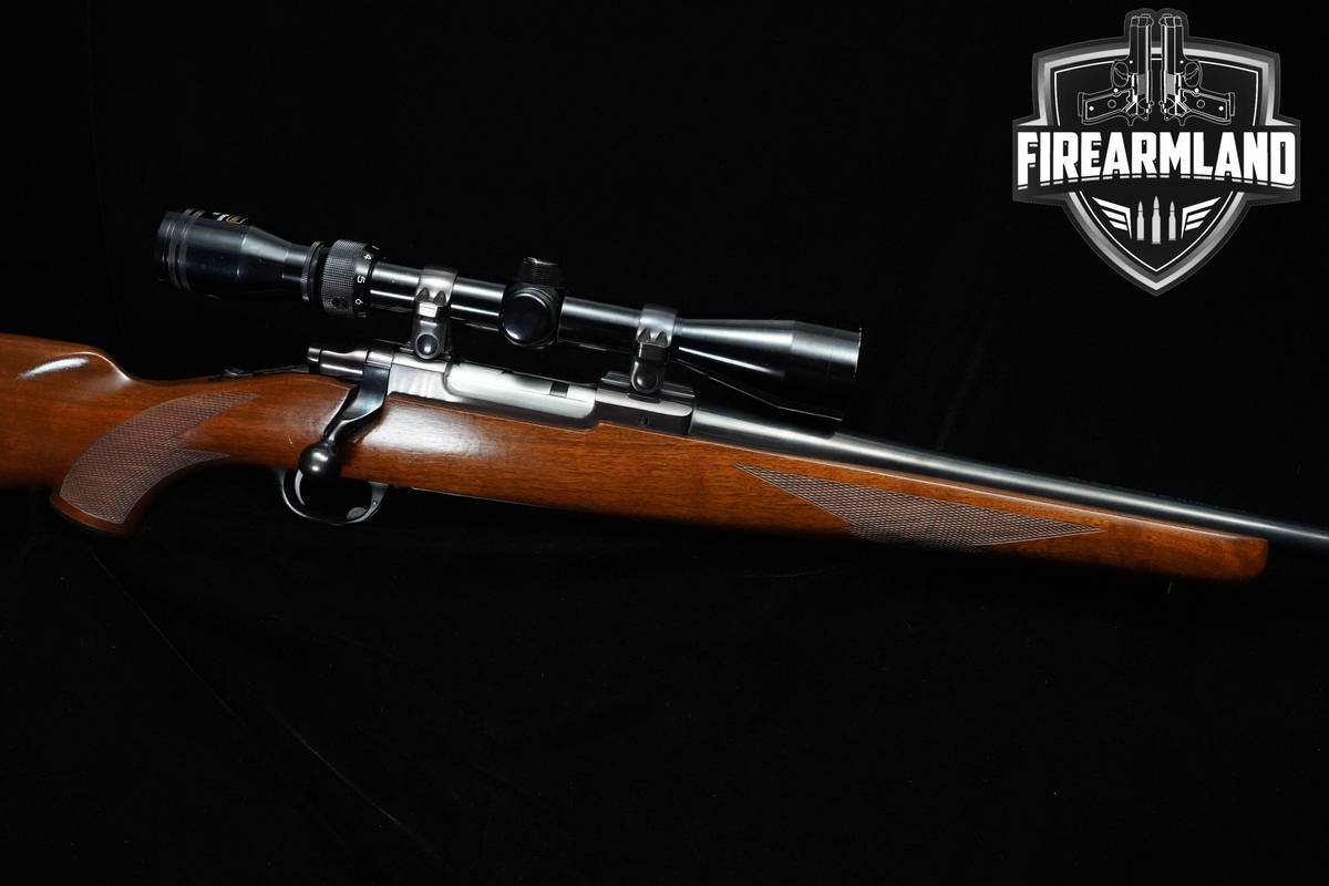 1977 Ruger M77 6mm Rem 22' Blued Ruger +OPTIC