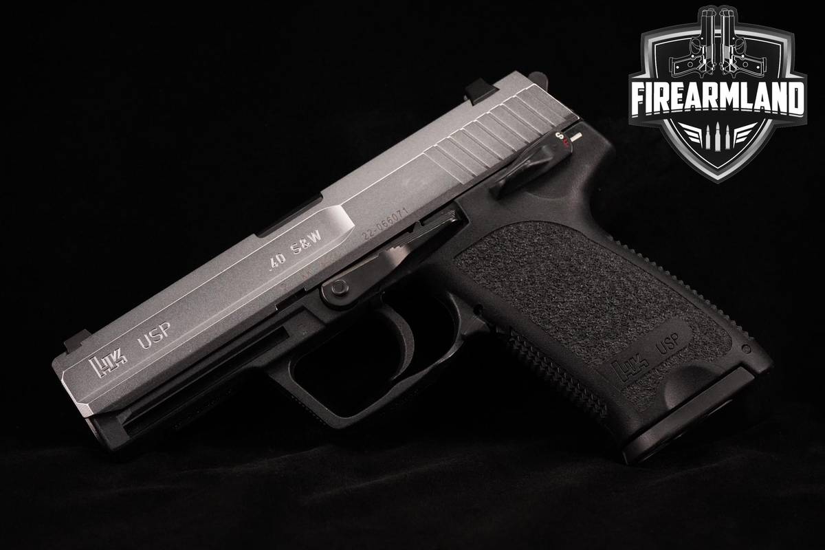 STAINLESS! 1999 Heckler & Koch H&K HK USP 40 S&W USP40