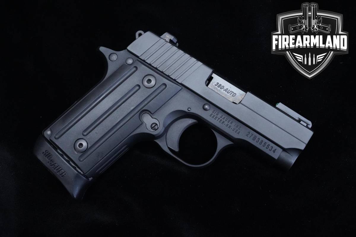 Sig Sauer P238 Academy Exclusive 380 ACP 2.7" Nitron P238 P-238 +ORIG CASE