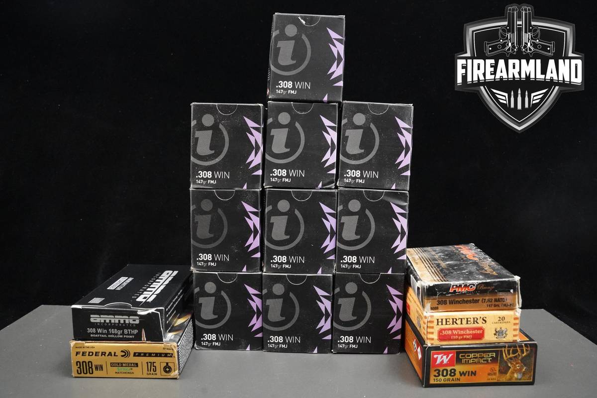 308 WIN Ammo 308-WIN Ammunition 300 ROUNDS