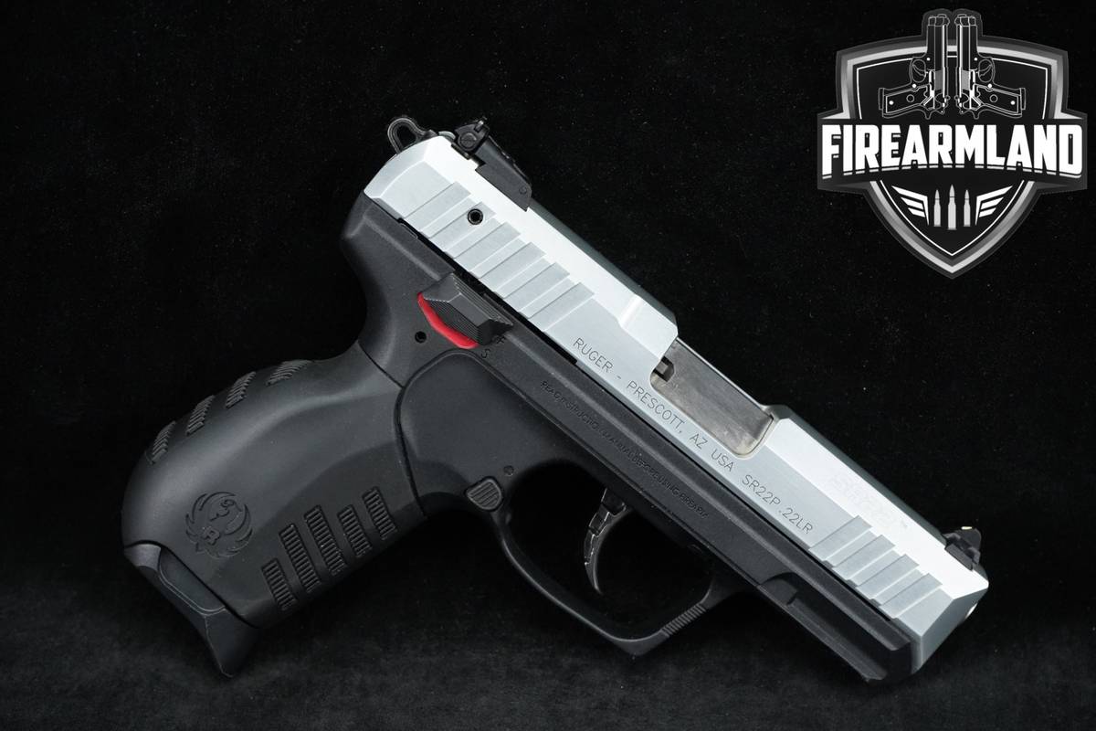 Ruger SR22 3.5" 22LR Two-Tone SR-22 +2 MAGS & ORIG BOX