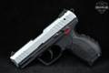 2014 Sturm Ruger SR22 .22 LR Two-Tone Silver & Black in Excellent Condition Image 3