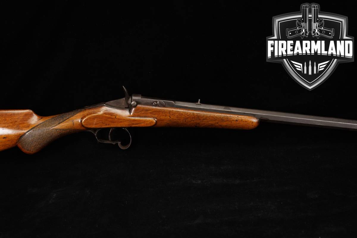 Flobert 22 BB Cap 24" Blued & Wood Parlor Rifle OCTAGON