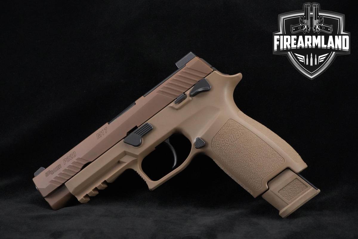 Sig Sauer P320 M17 9mm Coyote Tan Sig-Sauer-P320-M17 M-17 3MAGS & ORIG CASE
