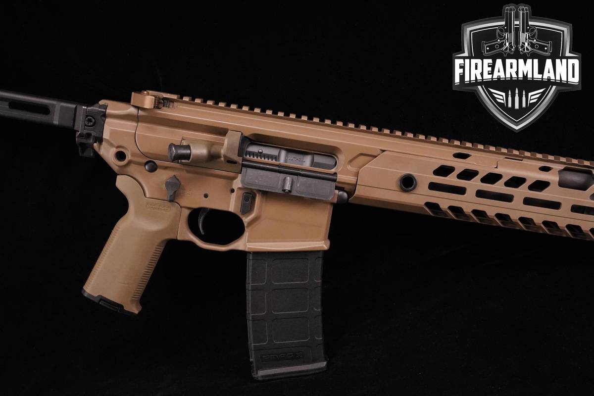 Sig Sauer MCX Virtus Pistol 5.56 NATO 11.5" FDE & Black AR15 AR-15-Style