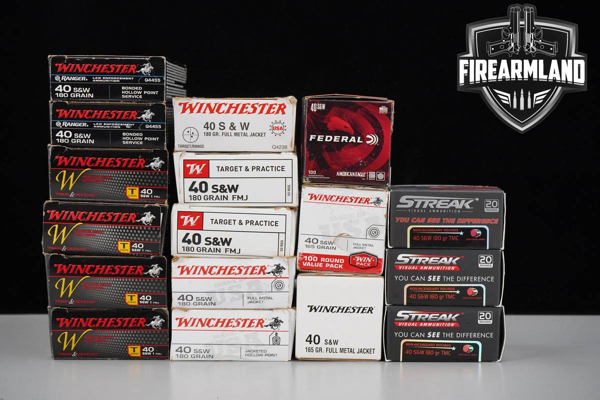 910 RDS! 40 S&W Ammo 40S&W