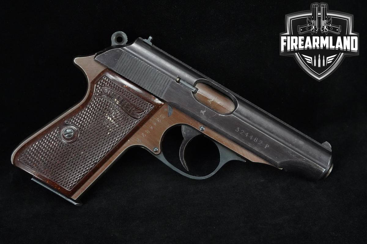 LATE-WAR 1944 Walther PP 32 ACP Blued Walther Model PP Mod-PP DA/SA