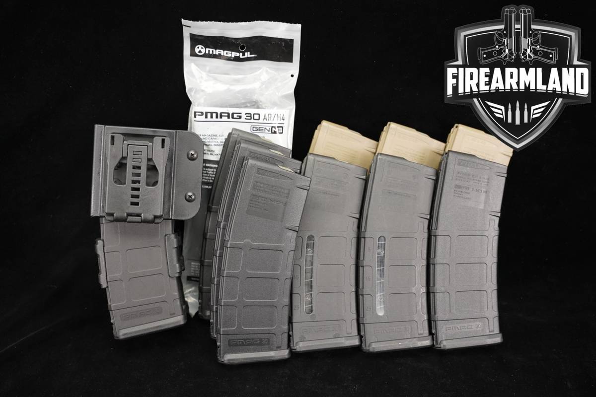 TWELVE (12) Magpul PMAG AR-15 30 Round Magazine 5.56mm NATO Mags