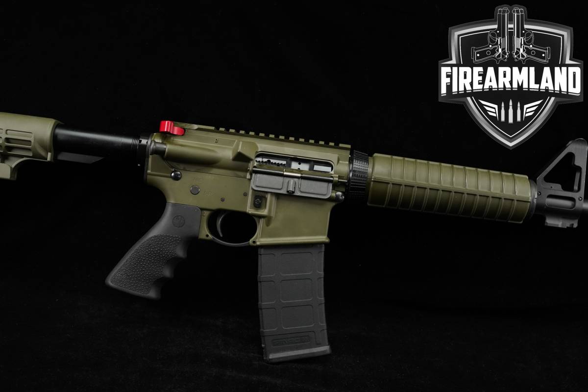 LIPSEY'S EXCLUSIVE Ruger AR-556 5.56 NATO AR15 15 AR556 16" OD Green