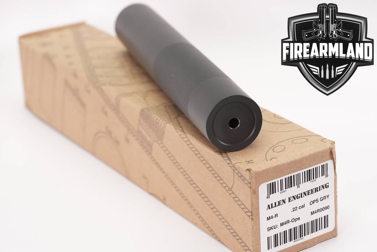 Allen Engineering M4-R 5.56mm NATO 9.25" Suppressor M4R Silencer +ORIG BOX