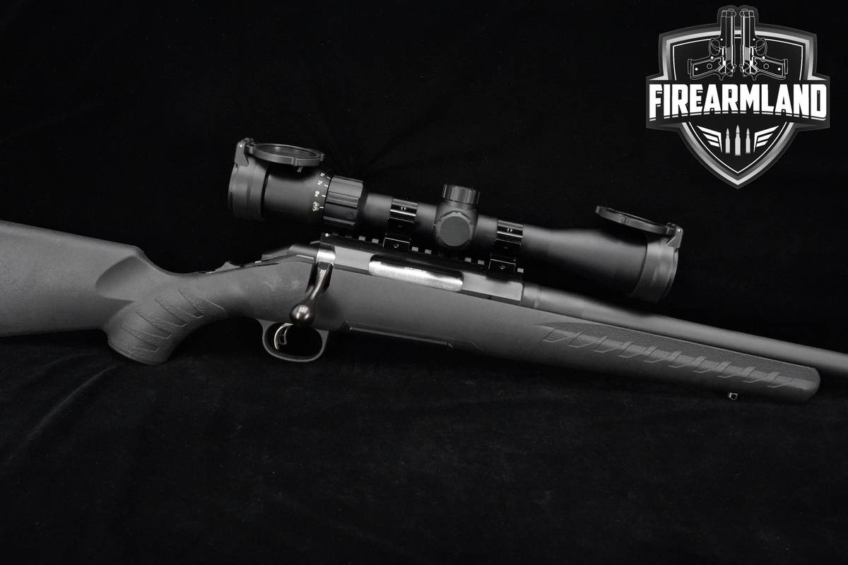 Ruger American Rifle Compact 6.5 Creedmoor 20" Ruger-American Rifle +OPTIC