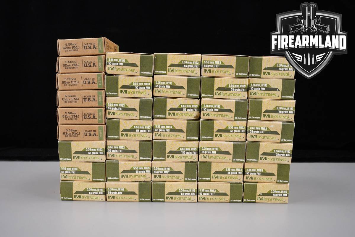 1050 RDS! 5.56 NATO Ammo 556