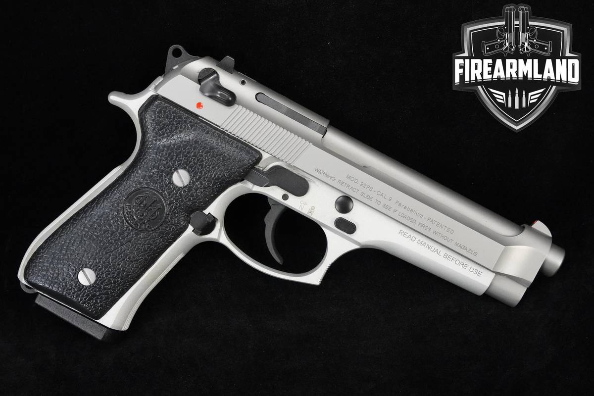 Beretta 92FS INOX 9mm Stainless Beretta 92FS 92-FS +2 MAGS & ORIG BOX