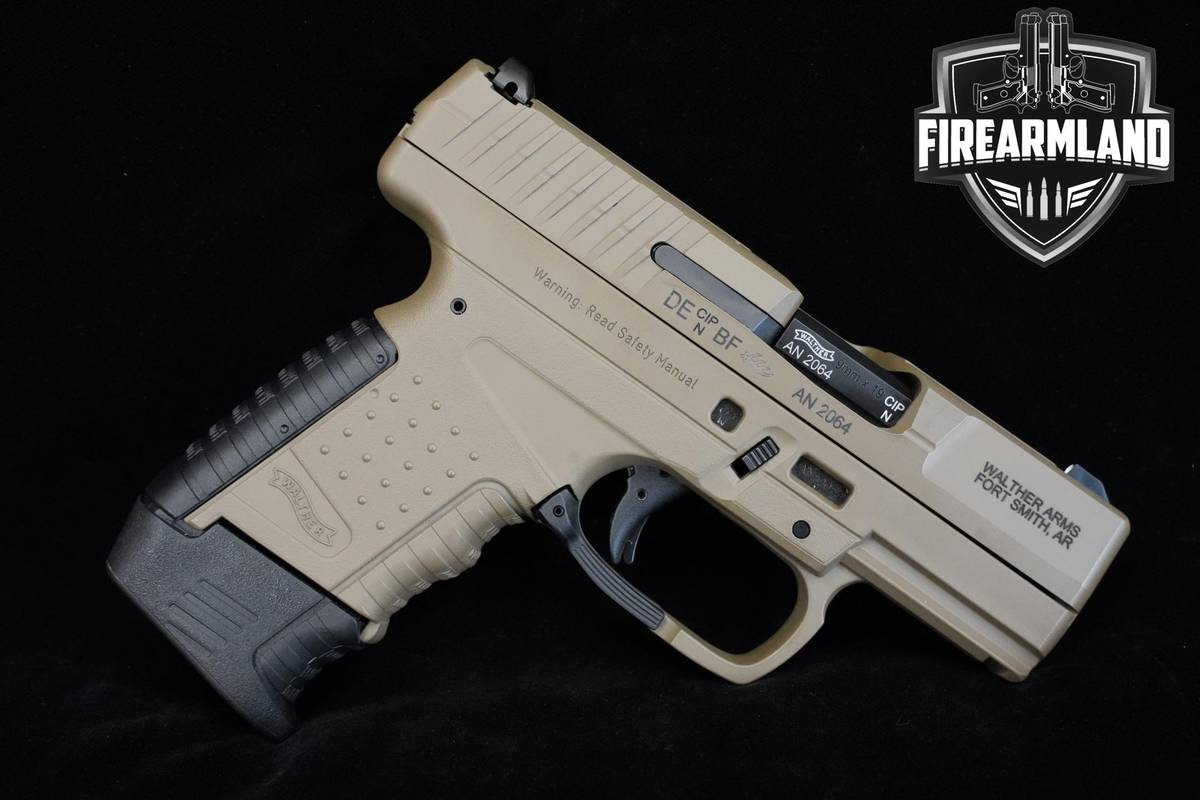 Walther PPS Magpul FDE 9mm FDE Walther-PPS +2 MAGS & ORIG CASE