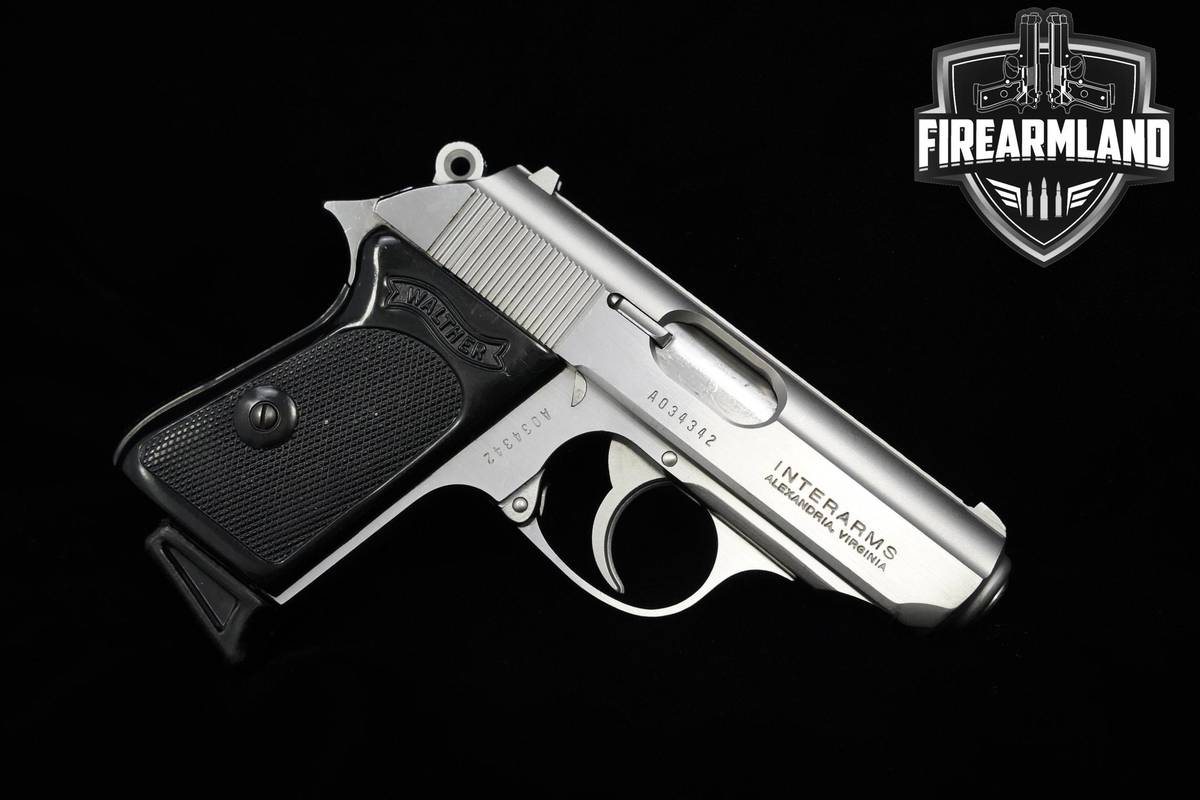 Walther Interarms Model PPK 380 ACP 3.3" Stainless Steel Walther +ORIG CASE