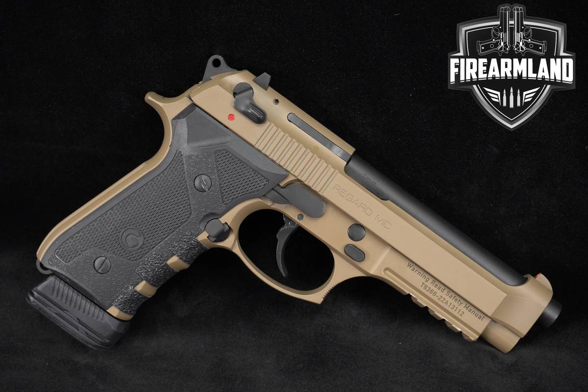 Girsan Regard MC 9mm 4.92" FDE Beretta 92 Pattern MC9 +2 MAGS