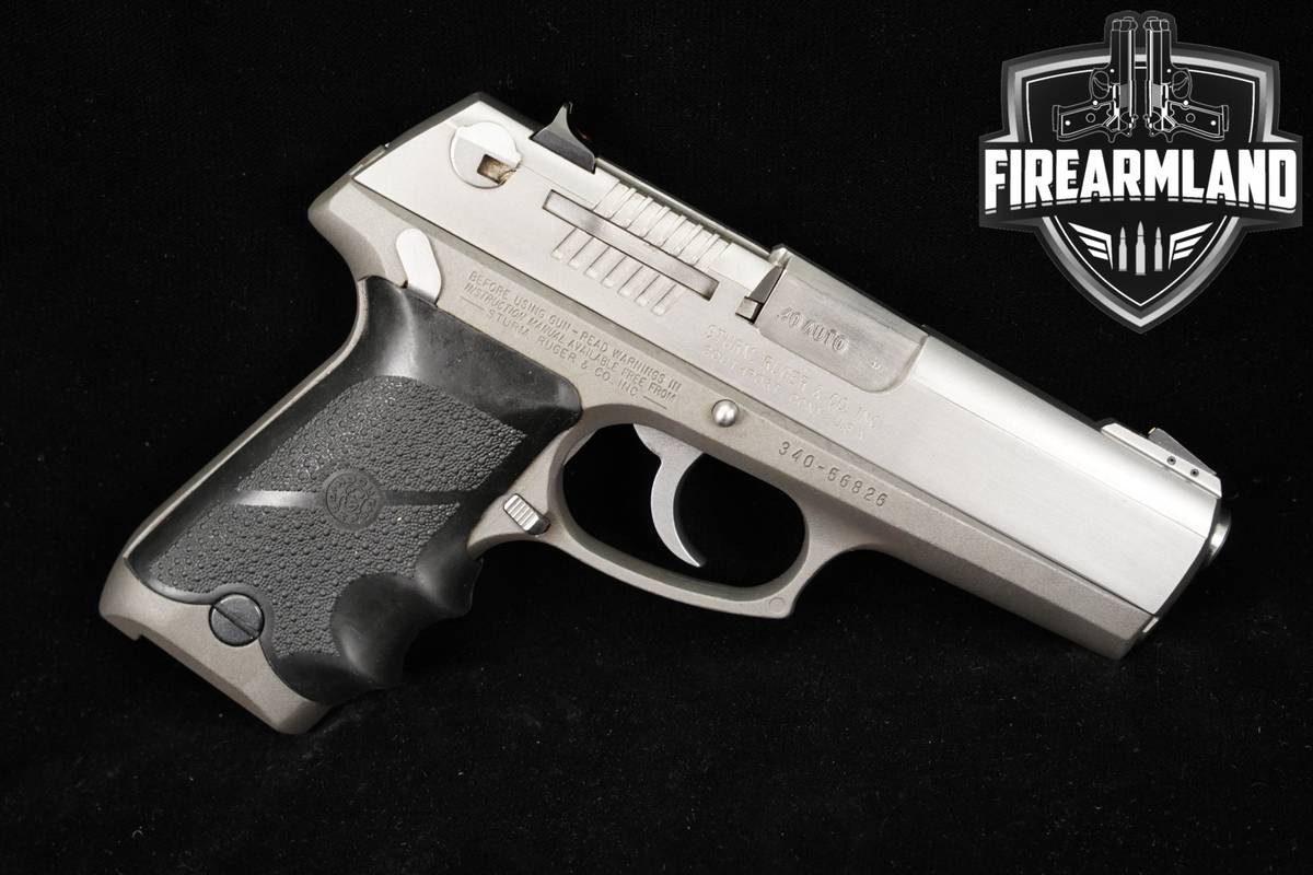 1995 Ruger P94 DAO 40 S&W 4.25" Stainless P-94