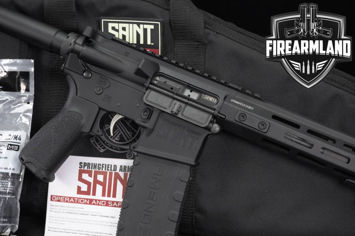 Springfield Armory SAINT Victor Pistol 5.56 NATO AR-15 AR15 7.5" +ORIG CASE