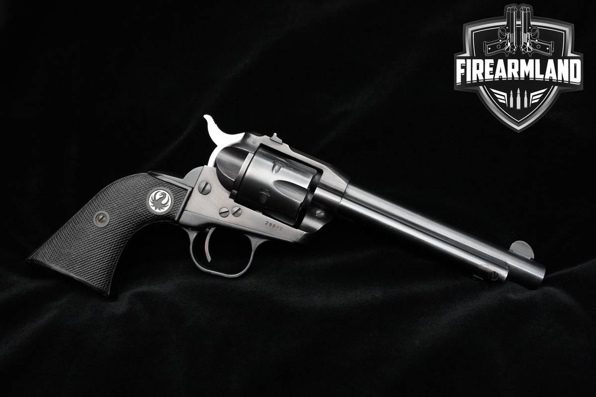 COLLECTOR 1955 Ruger Single-Six Old Model 22LR 5.5" Blued Single-Six Ruger