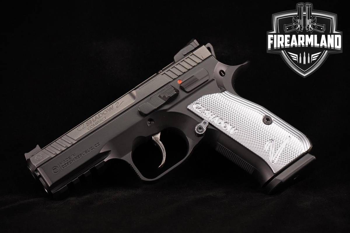 CZ Shadow 2 Compact 9mm 4.0" Black & Silver DA/SA