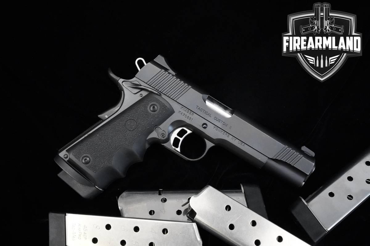 Kimber Tactical Custom II 45 ACP 1911 5" Kimber 1911 1911A1 5MAGS