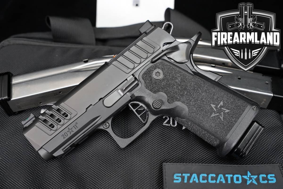 Staccato STI CS 2011 Series V3 DPO Optics-Ready 9mm 1911 3.5" US Flag