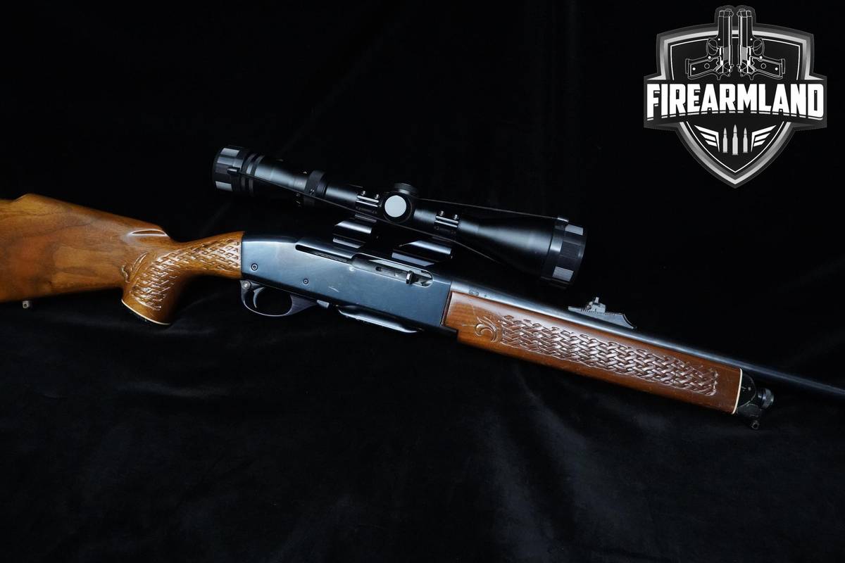 1975 Remington Model 742 Woodsmaster 30-06 22" Blued Remington 742 +OPTIC