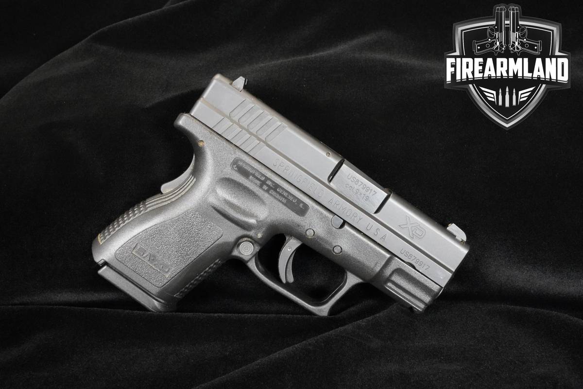 2008 Springfield Armory XD-9 Sub Compact 9mm 3" XD-9 XD9 2 MAGS & ORIG CASE