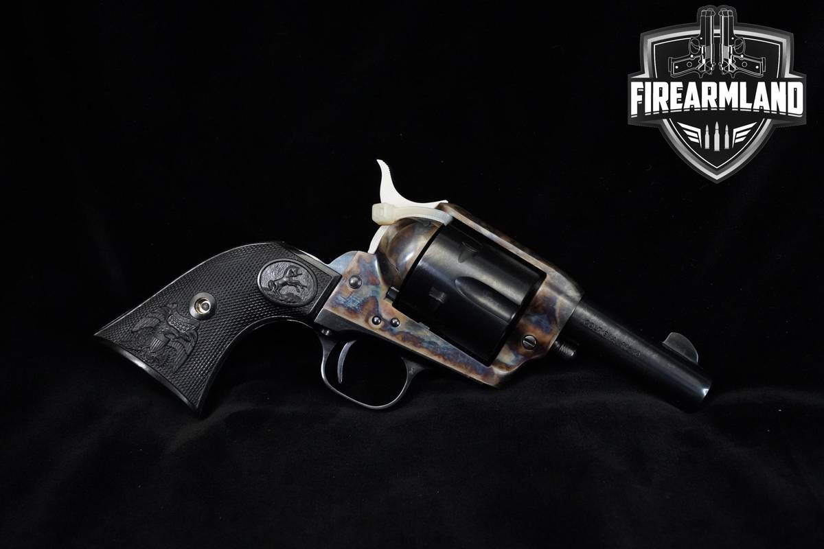 LIKE-NEW 1980 Colt Sheriff's Model Single Action Army 44-40 Win 3" Colt SAA