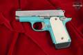 Kimber Micro 9 Bel Air Special Edition 9mm Luger Stainless & Bel Air Blue in Good Condition Image 3