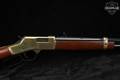 Henry Repeating Arms Big Boy Brass Rifle H006 .44 Rem Magnum Polished Brass & Walnut in Very Good Condition Image 4