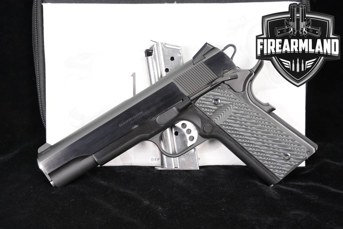 Springfield Armory 1911 Garrison 9mm 5 Blued +2 MAGS & ORIG CASE