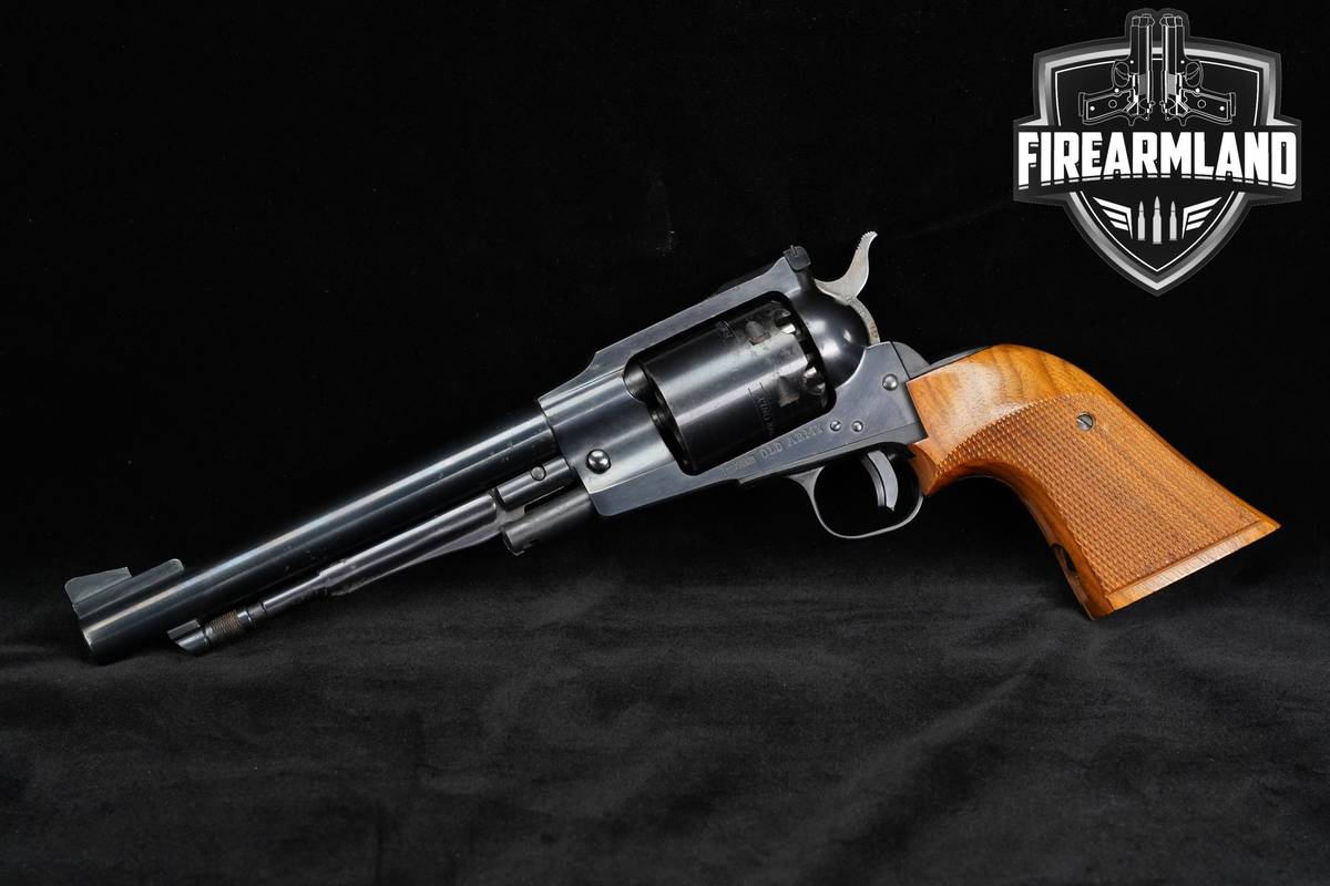 1972 Ruger Old Army 45 BPM 7.5" High-Polish Blued +ORIG BOX