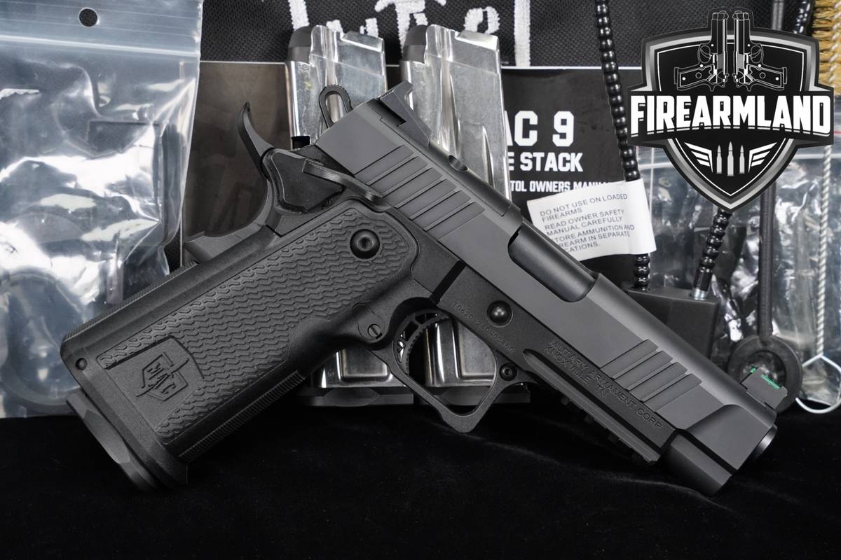 Military Armament Corporation MAC 9 DS 9mm 1911 2011 +3 MAGS & ORIG BOX