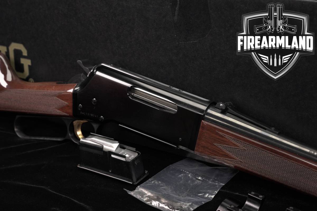 Browning BLR Lightweight '81 Straight Grip Gloss Walnut +2 MAGS, ORIG BOX