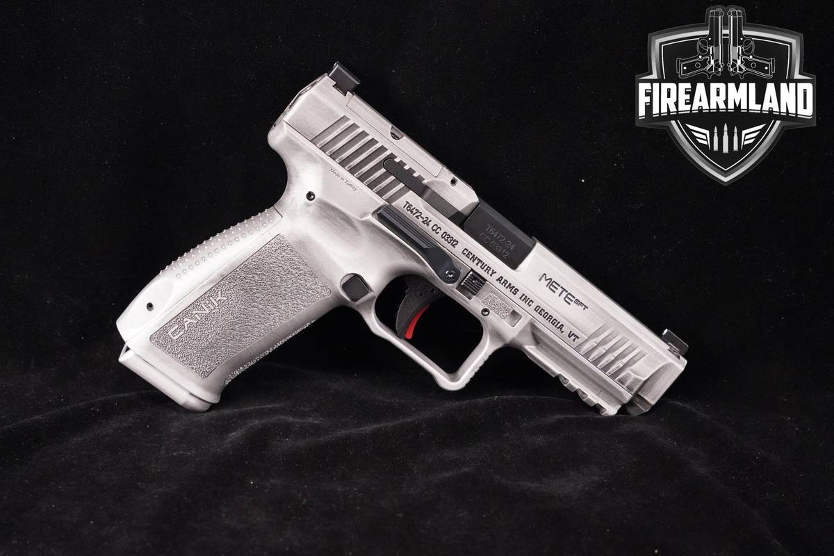 Canik METE SFT 9mm 4.46" Distressed Gray Cerakote TP9 +ORIG CASE & HOLSTER