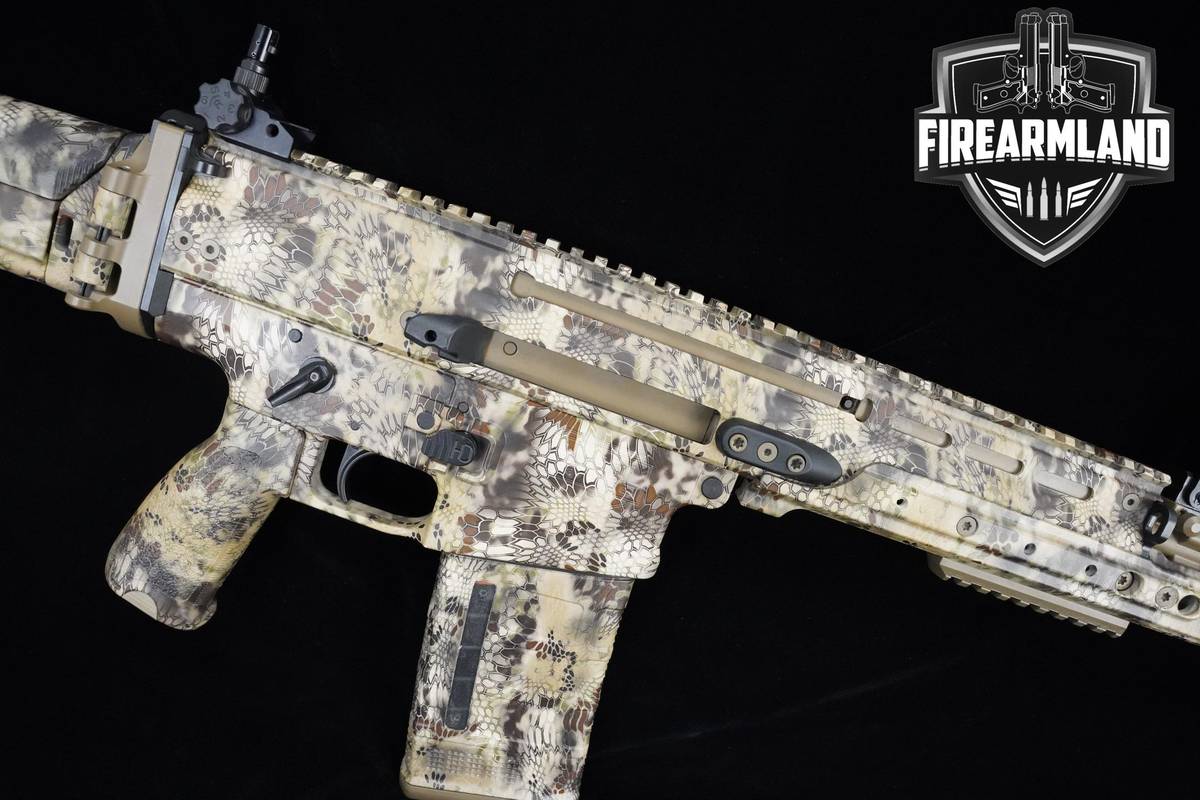 FN SCAR 17S RCH 7.62 NATO 16.25" KRYPTEK HIGHLANDER FN-SCAR 17S +4 MAGS