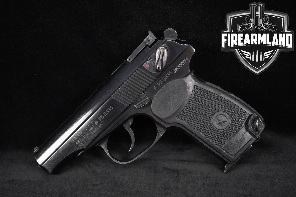 Izhevsk Mechanical Plant IMEZ IJ-70-18A 9x18mm Makarov 3.68" Blued DA/SA
