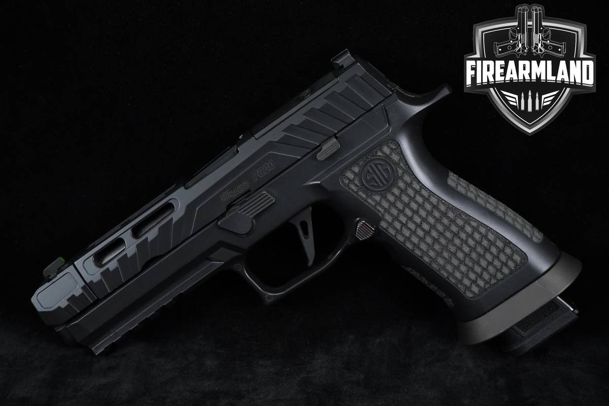 SIG Sauer Custom Works P320 Spectre Comp Blackout 9mm 4.7" P 320 +ORIG CASE