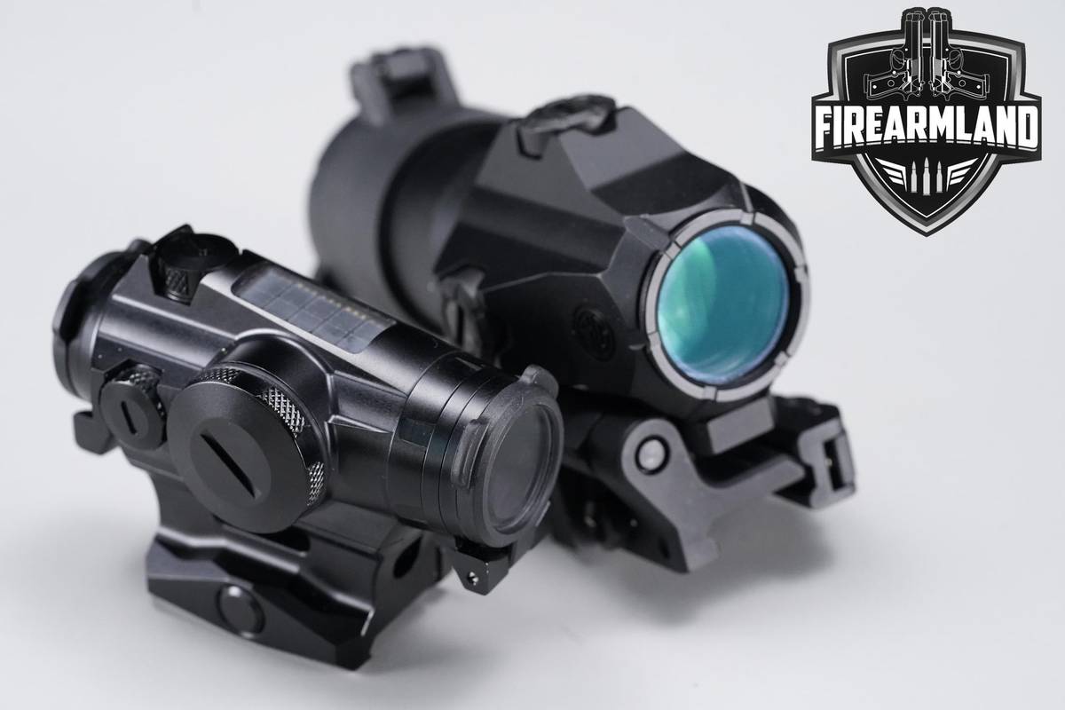 Sig Sauer Romeo4T & Juliet3 Combo 2 MOA Red Dot & 3X Magnifier Romeo Juliet