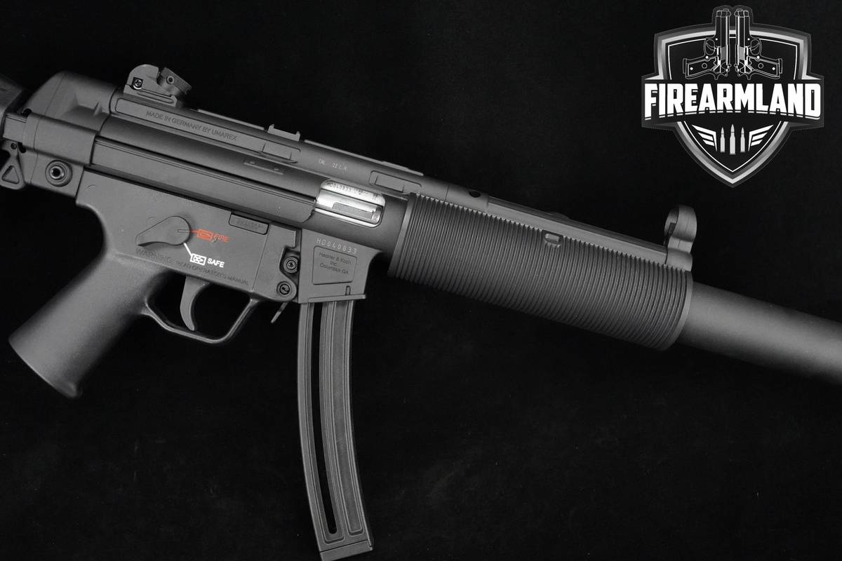 Heckler & Koch (H&K-HK) MP5SD 22LR 16.1" H&K-HK-MP5-SD