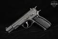 1985 CZ CZ 75 pre-B 9mm Luger Black in Very Good Condition Image 2